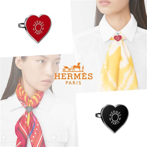 hermes coeur scarf ring|Hermes pleated scarf.